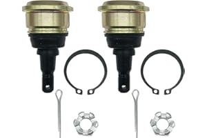 Carbman Set of 2 Upper or Lower Ball Joint Compatible With Yamaha Yfz450 Yfz-450 2004-2013 Grizzly 550 700 Raptor 660R 700 700R YFZ450 Wolverine Replaces 5LP-23579-00-00