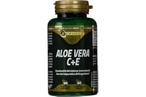EUROSUP Aloe Vera comVitamine C ed E, Barattolo da 60 Compresse