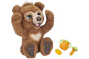 FurReal Friends E4591101 Ours, Ourson Peluche Interactive Cubby
