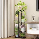 Trendy Decor Metal 6 Tier 7 Potted Plant Stand Multiple...