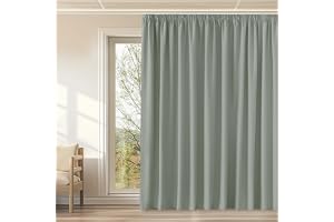 KGORGE Moderna gardiner för vardagsrum mörkläggningsgardin med band mörkläggningsgardin sovrum 1 st 300 x 240 cm (B x H) salv