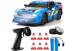 BuzzoXerex Samochód zdalnie sterowany Drift 1:22 RC Drift Car (Niebieski A)