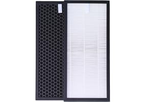LRFDRESS Filtro HEPA y carbón activo para filtro de aire Rowenta Tefal PU4010, PU4015, PU4020, PU4020F1, PU4025, filtro de ai