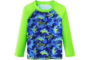 WAWSAM T-Shirt Anti-UV pour bébés et Tout-Petits Longues Manches