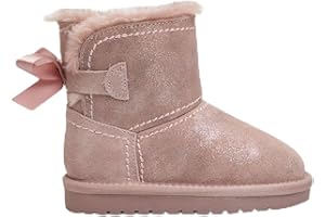 BATA Stivaletti da Bambina con Fiocco