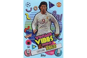 GENERIC Match Attax 2024 2025 Cristiano Ronaldo Vintage Vibes