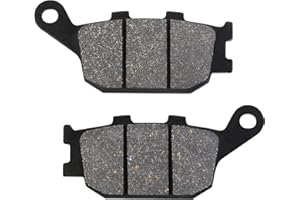 AHL Motocicleta Pastillas de Freno Trasero para Yamaha YZF R6 2003-2011/XJ6 SP 2013/FZ6 S2 ABS 2007-2009/ MT-07 Non ABS (689cc/2 Cyl) 2014-2016/Tracer 700 (MTT 690) 2016-2021(Semi metal)