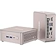 GEEKOM A5 2025 Edition Mini PC, AMD Ryzen 5 7430U(8C/16T, up to 4.5GHz), 16GB DDR4 & 512GB M.2 PCIe NVMe SSD, Windows 11 Pro Desktop Computer Support 8K UHD/Wi-Fi 6/Bluetooth 5.2/USB 3.2