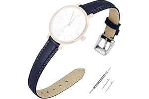 EACHE Top Grain Watch Straps for women ladies Leather Watch Strap Sweatproof 12mm 14mm 16mm 18mm 20mm