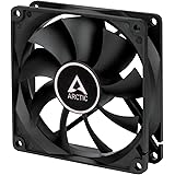 ARCTIC F9 - 92 mm Ventola, Basso Livello Rumore, Custodia Standard, CPU per PC, Cuscinetto Fluido Dinamico, Ventilazione 1800