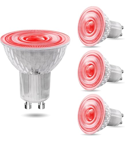 BrightWish Lampadina LED GU10, 5 W, Non Dimmerabile, Luce Verde Per Decorazione E Illuminazione D'accento, GU10, 5 W, Lampadine Colorate Per Interni, 4 Pezzi