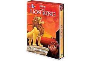 DISNEY Artze Wall Art The Lion King (Circle of Life) Premium VHS A5 Notebook