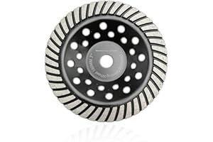 SHDIATOOL Muela de Copa Diamante 180mm Turbo Perfil para Hormigón Mármol Cerámica Piedra