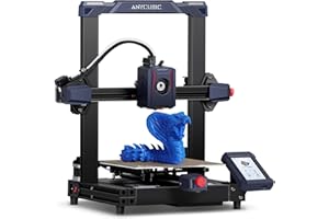 Anycubic Kobra 2 Impresora 3D de Alta Velocidad 300mm/s Máx., con LeviQ 2.0 Auto Leveling y Extrusor Directo de Doble Engranaje, Sistema de Refrigeración Mejorado, Placa Pei Flexible 220x220x250mm