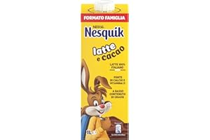 NESQUIK Pronto da Bere Latte e Cacao, 10 Brick da 1L (10L)