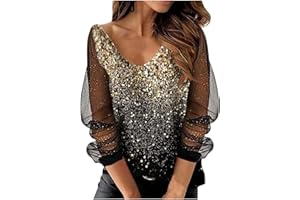 NUSGEAR 2022 Camiseta de Mujer,Elegante Manga Larga Color sólido Blusa Camisa Moda Casual Cuello en V Basica Jersey Sudadera Suelto Primavera Verano Cómodo Tops Fiesta T-Shirt Original