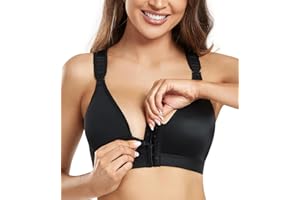 DotVol Soutines-Gorge postopératoire Boucle Avant Sport minimiseurs Fort Poitrine réglable Racerback Comfort Bustier