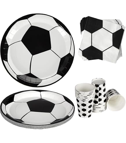 Fußball-Party-Ballons – 5-teiliges Set Mit Trophäe & Fußbällen, Folienballons Für Geburtstag & Sportpartys