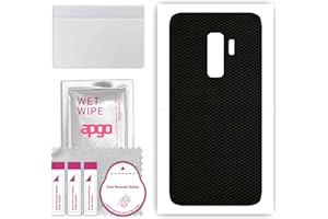 apgo Protecteur Skin, Autocollant, Peau, Film en Vinyle structuré pour l'arrière au modèle Samsung Galaxy S9 Plus avec Motif Matrix