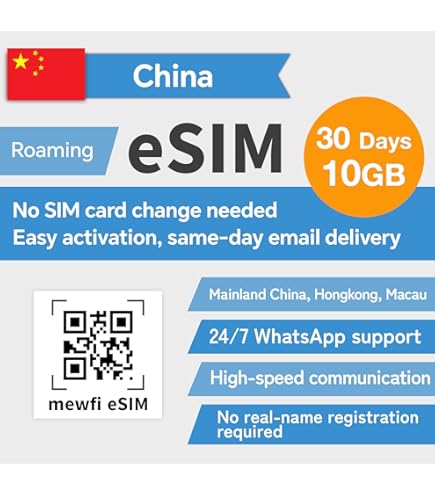 Happy 5G Mainland China 15 Days Unlimited Data Travel Sim Card | No Daily Limit | 8GB Of 5G High-Speed Data | Include Xinjiang & Tibet | No Registraton | Support Whatsapp - View #3