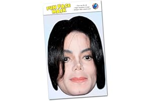 Party People 1 x Michael Jackson - Celebrity Face Mask - Ready To Wear - Michael J