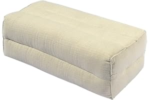 Handelsturm Kissen Block 35x15x10 mit Füllung aus Kapok. Perfekt für Meditation, Yoga und Entspannung