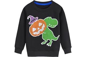 LXKA Kids Christmas Jumpers 1-7 Years Boys Girls Xmas Sweatshirts Jumper Toddler Santa Claus Reindeer Tops Present Baby T-Shirts Long Sleeve Cotton Outfits Gifts Tees Crew Neck Casual Winter Clothes