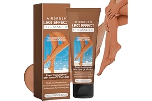 MUIEFE Waterproof No Transfer Leg Makeup Concealer - Full Coverage Body Foundation With Flawless Lotion for Veins, Scar, Tattoo Cover Up - Even Skin Tone, Long Lasting for Women (Bronze)