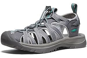 Keen Whisper W-Neutral Gray/Spicy Orange 1008455 - Sandalias para Mujer