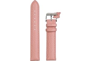 GL LEATHER ACCESSORIES Extra Long Ladies Men's Same Colour Stitching Leather Watch Strap 14 Colours