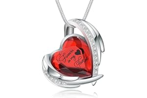 VCCWYQK Urnen-Halskette mit Kristallherz für Asche, Urnen-Halskette, Andenken für Urne als Gedenkschmuck