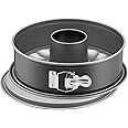 ORIGINAL KAISER Springform Pan with 2 Bases, Stainless Steel, Black, 26 cm