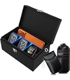 Todoxi Faraday-zakje - 2-pack Autosleutel Signaal Blocker RFID-bescherming voor Sleutelloze Auto Todoxi Faraday-zakje - 2-pack Autosleutel Signaal Blocker RFID-bescherming voor Sleutelloze Auto