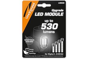 LiteXpress LXB530 Module de mise à niveau LED 530 lumens pour lampes de poche Maglite 3-6 C/D-Cell