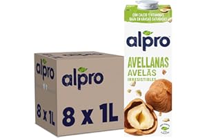 Alpro Bebida Vegetal de Avellana 8x1L