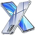 iVoler Cover per Xiaomi Mi 11 Lite 4G / 5G / NE, Custodia Trasparente per Assorbimento degli Urti con Paraurti in TPU Morbido