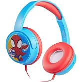Marvel Spıderman Kablolu Kulaklık &Ccedil;ocuk Kulaklığı Lisanslı Hediye Stıckerlı MV-6513-SAF