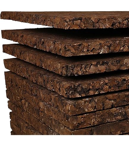 Kork-Hintergrund Für Terrarium – Mit Künstlichem Moos, Klettermatte Für Reptilien