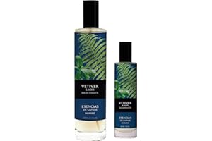 PARFUMS SAPHIR ASTUCCIO Fragranza 100 ML + 30 ML ESSENZE DI Saphir, Vetiver e Moss