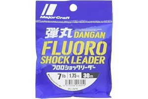 Major Craft Fluoro Carbon Shock Leader Dangan - Cuchilla (30 m, 4,1 kg, 0,220 mm)