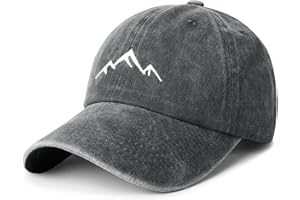 Eoslya Baseball Cap Mens - Peak Embroidery Classic Washed Vintage Relxed Dad Cap Adjustable Summer Sun Hat Sports Strapback Cap for Men Outdoor UK