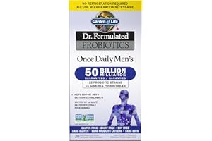 Garden of Life Dr. Formulated Once Daily Men 50-Billion Probiotics 30 Vegetarian Capsules