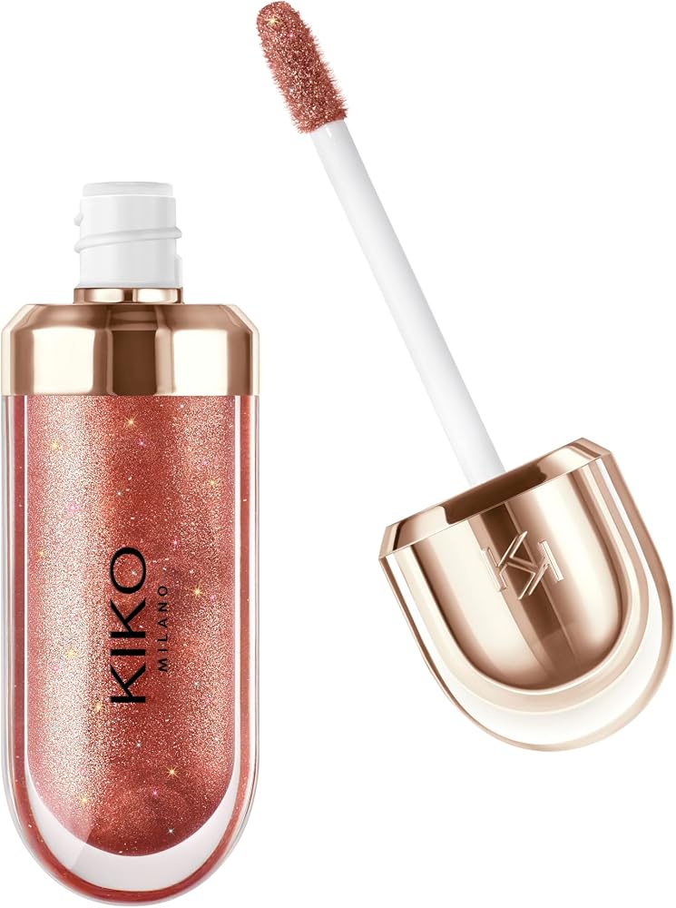 Kiko Milano Dudak Parlatıcısı-3D Hydra Lip Gloss Limited Edition-45 Enchanting Rosewood-Besleyici, Nemlendirici