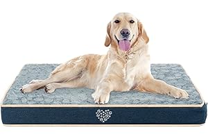 VANKEAN Tappetino per Cuccia per Cani Impermeabile Reversibile (Freddo e Caldo), Fodera Lavabile Rimovibile e Fodera Interna Impermeabile, Materasso per Animali Domestici e Gatti