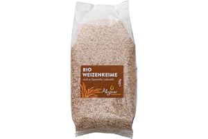 AILGÄUER ÖLMÜHLE - Ekologiskt vetegroddar, delvis urkärnade | Superfood naturligt med spermidin. Vekbakterier idealiska för frukost med flingor, yoghurt eller fruktsallad. Vegan
