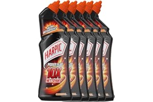 Harpic Gel Power Plus Nettoyant Surpuissant 750 ml - Lot de 6