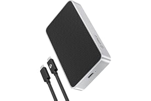 ORICO 80Gbps M.2 NVMe SSD Gehäuse, leises lüfterloses Kühlsystem, Kompatibel mit Thunderbolt 5/4/3/USB 4, unterstützt M2 NVMe M-Key 2280 SSD X50