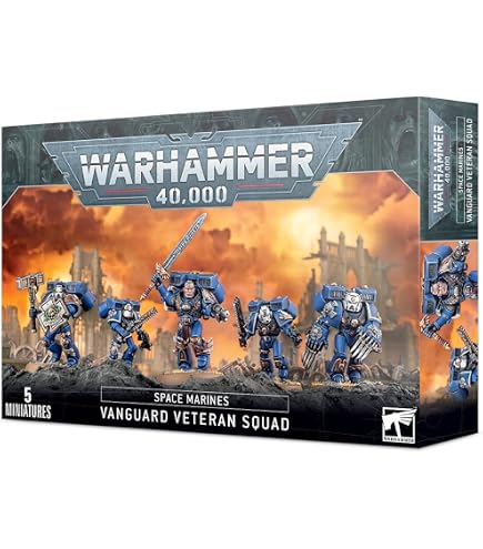Space Marines Warhammer 40k - Personnages Assemblés Et Peints - Commande Sur Mesure S&S Minis