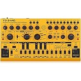 Behringer TD-3-MO-AM Desktop Synthesizer – “Modded Out” Analog Bass Line Synthesizer (Amber Color) – for Synthesizer Musician