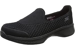 Skechers Women Go Walk 4 - Pursuit Slip On Trainers